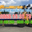Cho Thuê Xe Cẩu Nha Trang: Ưu Điểm Và Nhược Điểm Của Từng Loại Xe Cẩu