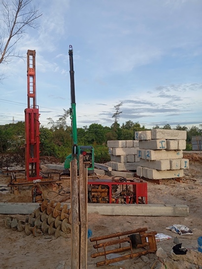 Ép cọc bê tông Tam Kỳ Quảng Nam