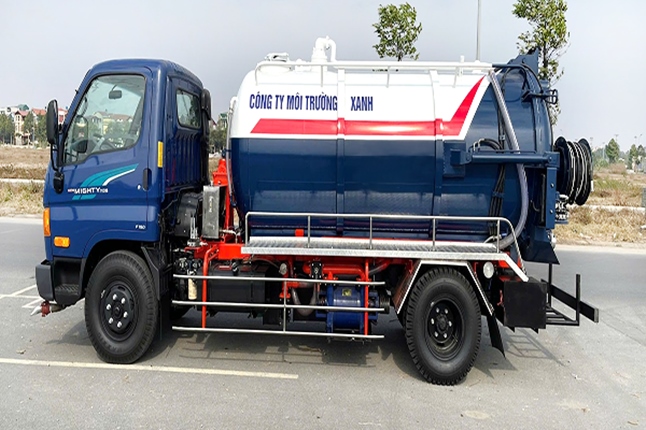 Hút hầm cầu xã Bình Trưng Đồng Tháp