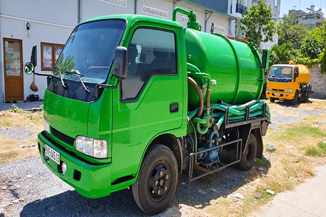 Hút hầm cầu xã Gia Thuận Đồng Tháp tại khu dân cư