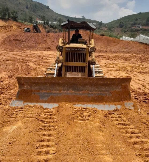 San lấp mặt bằng nhà dân Đà Lạt
